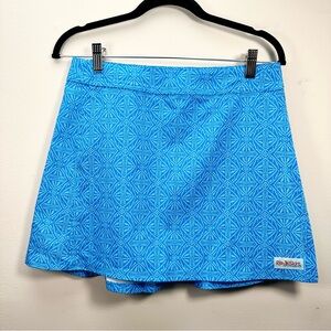 RipSkirt Hawaii Blue Batik Short Length 1, Small